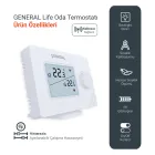 General Life Mitra HT250 Rf Kablosuz Dijital Oda Termostatı - 2. görsel