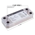 Hrale Plaka Eşanjör 16 Plaka 148 mm - ECA Confeo Proteus Uyumlu - 2. görsel