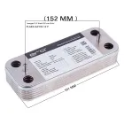 Immergas Vitrix Uyumlu Plaka Eşanjör 12 Plaka 152 mm Hrale - 2. görsel