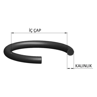 Kombi Ana Eşanjör Oringi Ø14 mm Boru İçin 13x3 mm 2