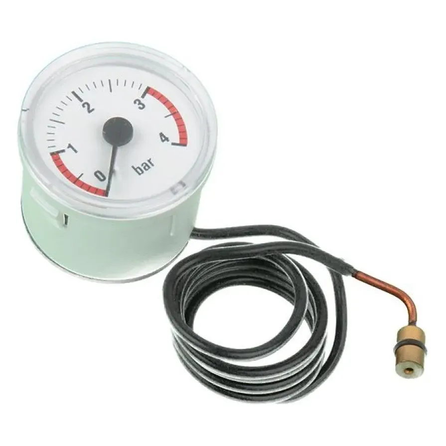 Manometre Geçmeli Ø 37 mm 0-4 Bar - Vaillant VUW Uyumlu Manometre Geçmeli Ø 37 mm 0-4 Bar - Vaillant VUW Uyumlu