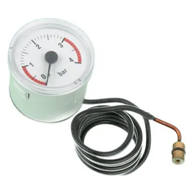 Manometre Geçmeli Ø 37 mm 0-4 Bar - Vaillant VUW Uyumlu