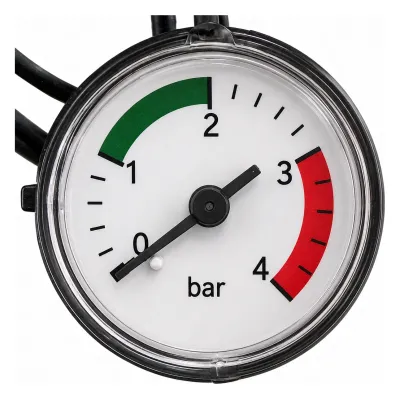 Manomtre Baymak Duotec Alarko Trendy Warmhouse 27mm L:400mm Gear G1/4'' Plastık Hortum 3
