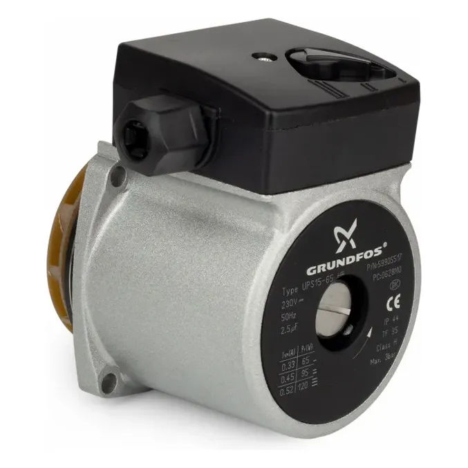 Grundfos UPS 15-65 Pompa Motoru 120 W - 3 Devir - 6. görsel