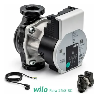 Sirkülasyon Pompası Wilo Para 25/8-75/SC 130 mm Frekans Kontrollü