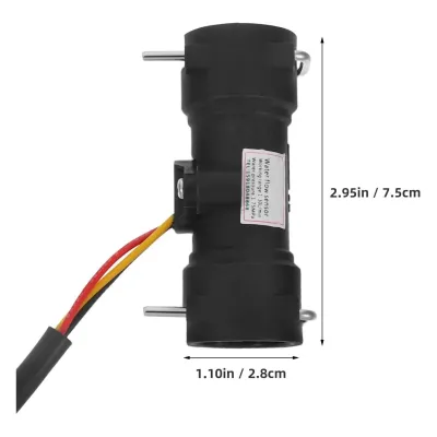 Termodinamik JSG 25 Şofben Uyumlu Akış Türbini Siyah Gövde 3