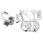Viessmann Vitodens 050-W 100-W 200-W Uyumlu Akış Sensörü 7876065 - 2. görsel