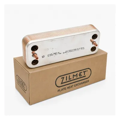 Zilmet Plaka Eşanjör 12 Plaka 154 mm - Alarko Serena Viessmann Uyumlu