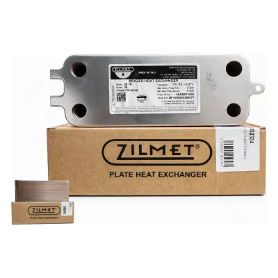 Zilmet Plaka Eşanjör 24 Plaka Kulaklı - Bosch Junkers Viessmann Uyumlu 2
