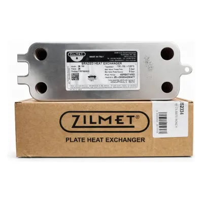 Zilmet Plaka Eşanjör 24 Plaka Kulaklı - Bosch Junkers Viessmann Uyumlu 3
